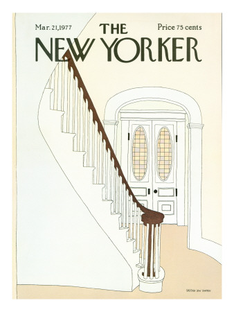 The New Yorker Cover - March 21, 1977 by Gretchen Dow Simpson Pricing Limited Edition Print image