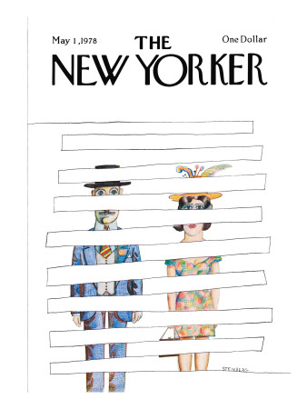 The New Yorker Cover - May 1, 1978 by Saul Steinberg Pricing Limited Edition Print image