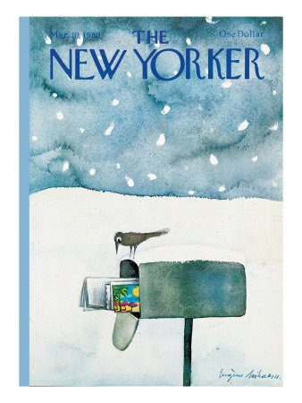 The New Yorker Cover - March 10, 1980 by Eugène Mihaesco Pricing Limited Edition Print image