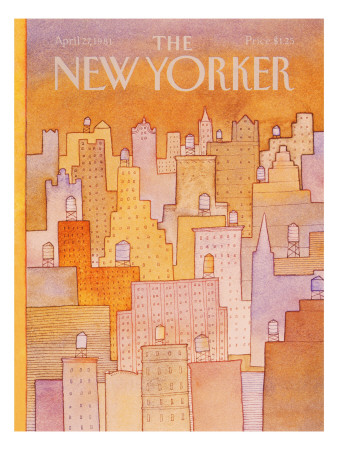 The New Yorker Cover - April 27, 1981 by Lonni Sue Johnson Pricing Limited Edition Print image