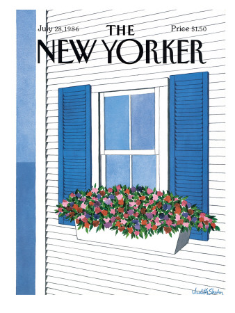 The New Yorker Cover - July 28, 1986 by Judith Shahn Pricing Limited Edition Print image