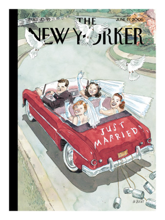 The New Yorker Cover - June 19, 2006 by Barry Blitt Pricing Limited Edition Print image