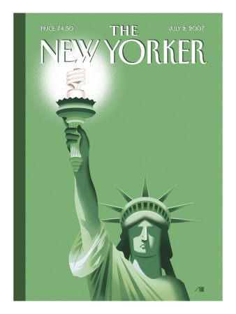The New Yorker Cover - July 2, 2007 by Bob Staake Pricing Limited Edition Print image