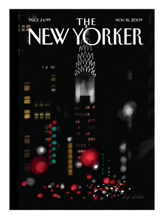 The New Yorker Cover - November 16, 2009 by Jorge Colombo Pricing Limited Edition Print image