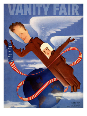 Vanity Fair Cover - October 1935 by Garretto Pricing Limited Edition Print image