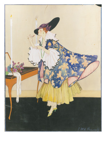 Vogue - January 1915 by E.M.A. Steinmetz Pricing Limited Edition Print image