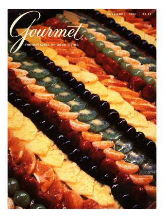 Gourmet Cover - November 1983 by Ronny Jacques Pricing Limited Edition Print image