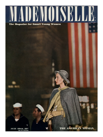 Mademoiselle Cover - July 1944 by Fernand Fonssagrives Pricing Limited Edition Print image