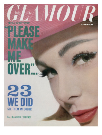 Glamour Cover - July 1961 by Tom Palumbo Pricing Limited Edition Print image