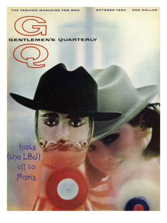 Gq Cover - October 1964 by Reid Miles Pricing Limited Edition Print image