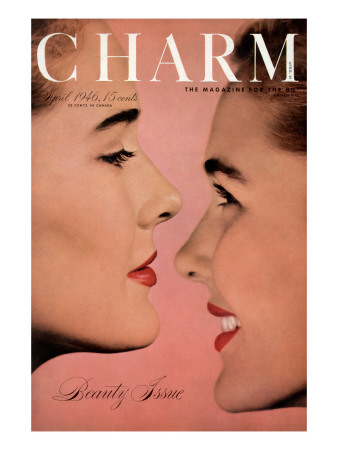 Charm Cover - April 1946 by Ruzzie Green Pricing Limited Edition Print image
