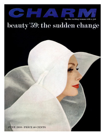 Charm Cover - June 1959 by Carmen Schiavone Pricing Limited Edition Print image