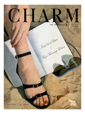 Charm Cover - July 1947 by Hal Reiff Pricing Limited Edition Print image