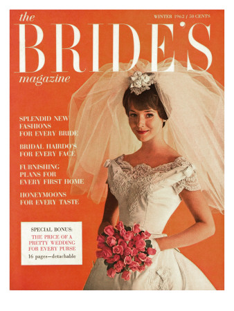 Brides Cover - October 1962 by Peter Oliver Pricing Limited Edition Print image