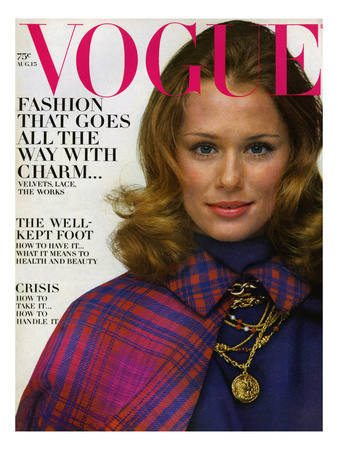 Vogue Cover - August 1968 by Gianni Penati Pricing Limited Edition Print image