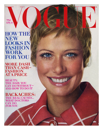 Vogue Cover - April 1970 by Arnaud De Rosnay Pricing Limited Edition Print image