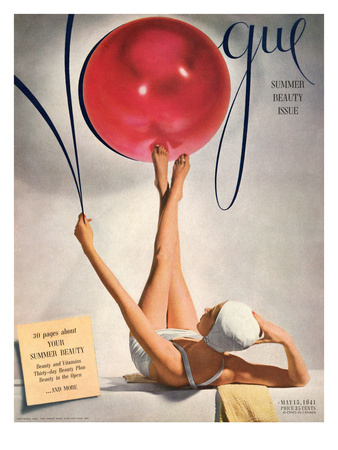 Vogue Cover - May 1941 by Horst P. Horst Pricing Limited Edition Print image
