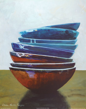 Balance Of The Bowls Iii by Claire Pavlik Purgus Pricing Limited Edition Print image