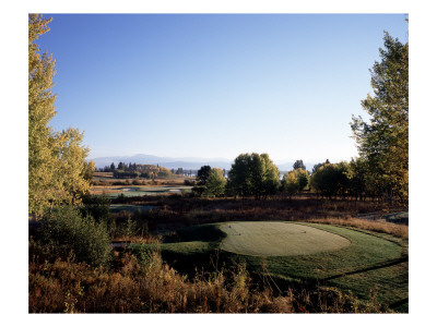 Osprey Meadows Golf Course, Tamarack Resort, Hole 17 by Stephen Szurlej Pricing Limited Edition Print image