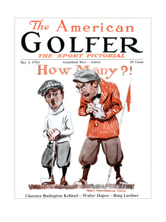 The American Golfer May 3, 1924 by James Montgomery Flagg Pricing Limited Edition Print image