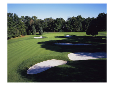 Baltusrol Golf Club, Hole 1 by Stephen Szurlej Pricing Limited Edition Print image