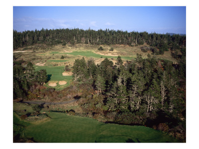 Bandon Trails Golf Course, Holes 5 And 16 by J.D. Cuban Pricing Limited Edition Print image