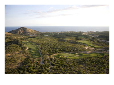 Cabo Real Golf Course, Holes 6 And 7 by Stephen Szurlej Pricing Limited Edition Print image