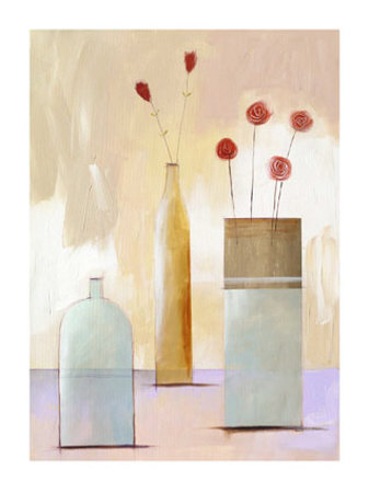 Still Life On Blue Table by Nicola Evans Pricing Limited Edition Print image