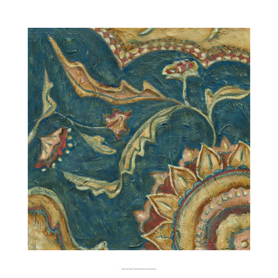 Lapis Paisley I by Chariklia Zarris Pricing Limited Edition Print image
