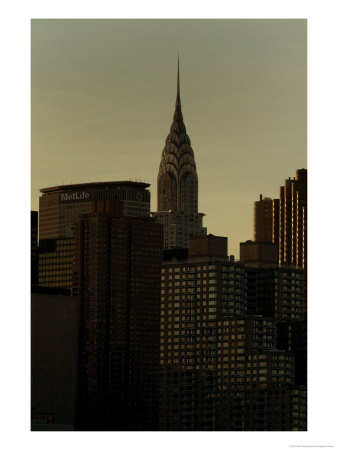 Manhattan Skyline At Sunset by Todd Gipstein Pricing Limited Edition Print image