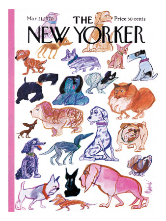 The New Yorker Cover - March 21, 1970 by Kenneth Mahood Pricing Limited Edition Print image