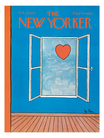The New Yorker Cover - February 14, 1970 by Pierre Letan Pricing Limited Edition Print image