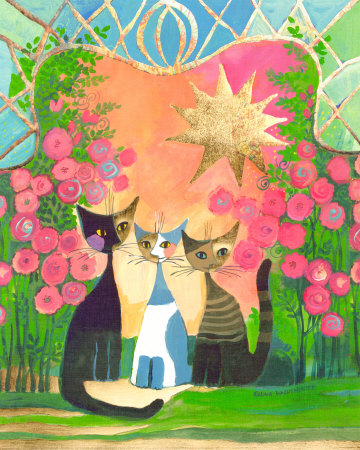 Il Giardino Dei Gatti by Rosina Wachtmeister Pricing Limited Edition Print image