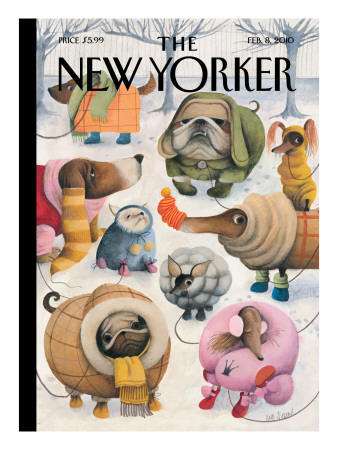 The New Yorker Cover - February 8, 2010 by Ana Juan Pricing Limited Edition Print image