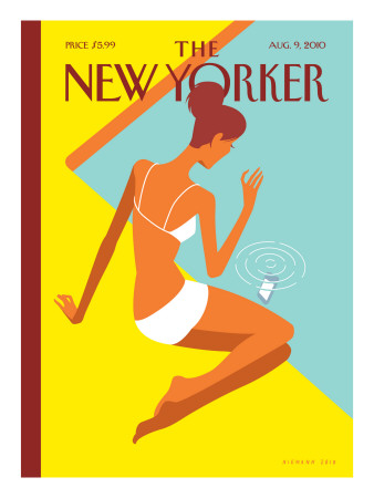 The New Yorker Cover - August 9, 2010 by Christoph Niemann Pricing Limited Edition Print image
