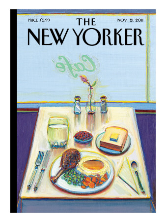 The New Yorker Cover - November 21, 2011 by Wayne Thiebaud Pricing Limited Edition Print image