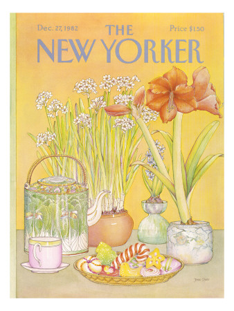 The New Yorker Cover - December 27, 1982 by Jenni Oliver Pricing Limited Edition Print image