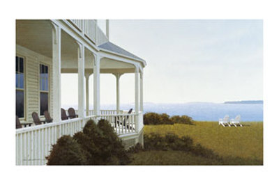 Porch View by Zhen-Huan Lu Pricing Limited Edition Print image