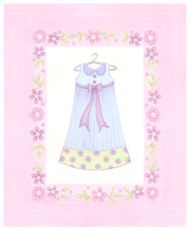 Purple Country Dress by Emily Duffy Pricing Limited Edition Print image