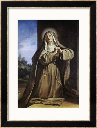 Saint Margarita Da Cortona by Guercino (Giovanni Francesco Barbieri) Pricing Limited Edition Print image