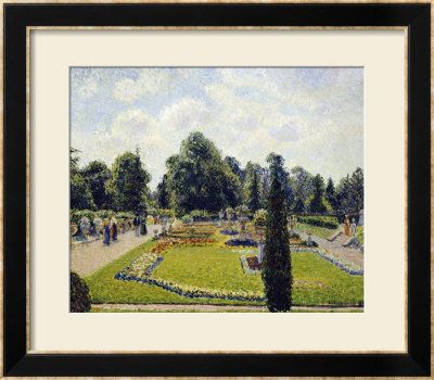 Kew Gardens, The Path To The Main Greenhouse by Camille Pissarro Pricing Limited Edition Print image