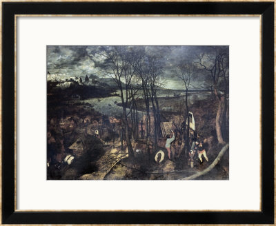 The Gloomy Day by Pieter Bruegel The Elder Pricing Limited Edition Print image