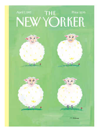 The New Yorker Cover - April 7, 1997 by Maira Kalman Pricing Limited Edition Print image