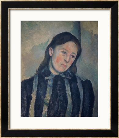 Portrait Of Madame Cezanne With Loosened Hair, 1890-92 by Paul Cézanne Pricing Limited Edition Print image
