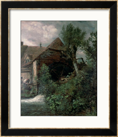 Watermill At Gillingham, Dorset by John Constable Pricing Limited Edition Print image
