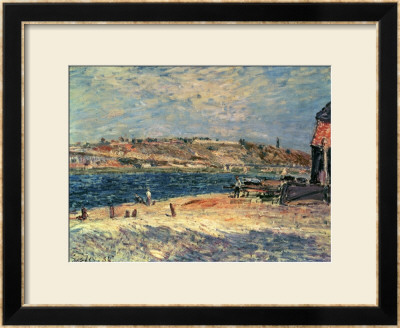 River Banks At Saint-Mammes, 1884 by Alfred Sisley Pricing Limited Edition Print image
