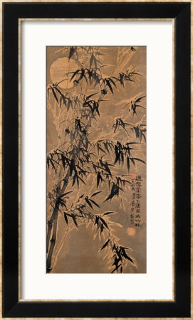 Moon, Snow And Bamboo by Huachazc Lee Pricing Limited Edition Print image