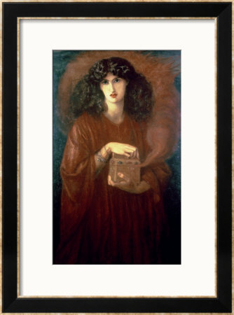 Pandora, 1871 by Dante Gabriel Rossetti Pricing Limited Edition Print image