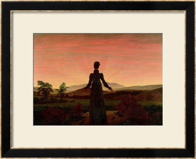 Woman At Dawn by Caspar David Friedrich Pricing Limited Edition Print image
