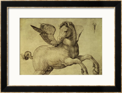 Pegasus by Jacopo De'barbari Pricing Limited Edition Print image